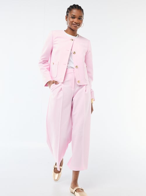 Veste courte de cérémonie unie - Kiabi