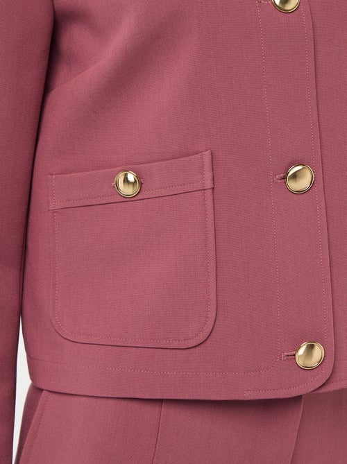 Veste courte de cérémonie unie - Kiabi