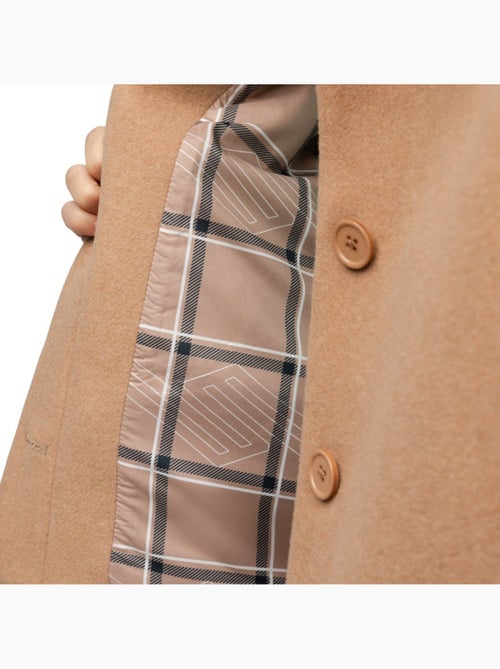 Veste courte en laine femme femme strodet-w sand - Kiabi