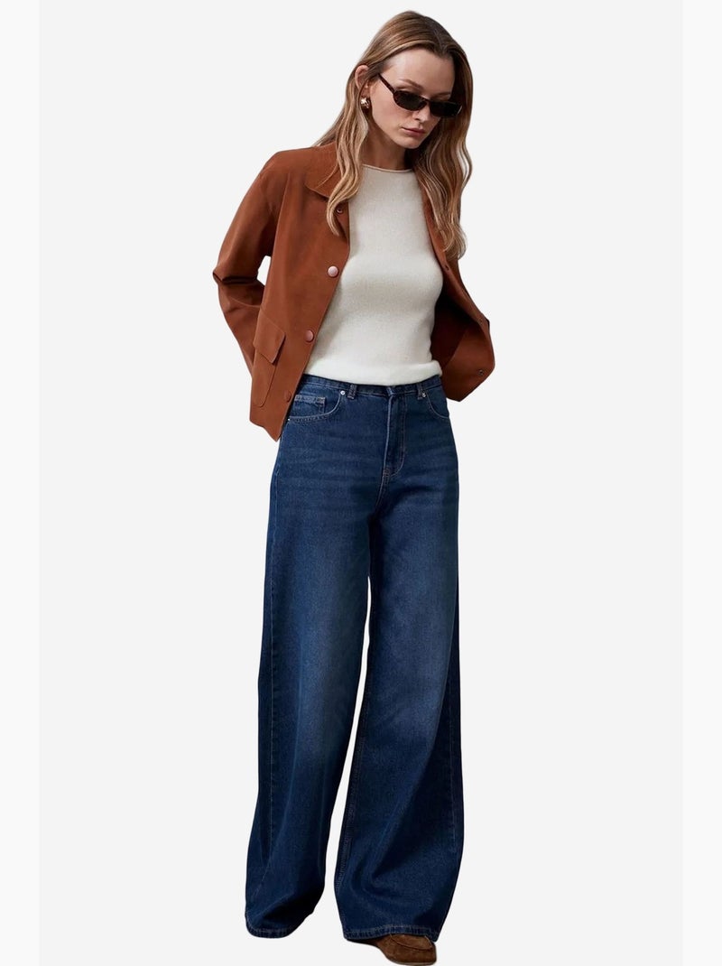 Veste courte femme en suédine dilvin Marron - Kiabi