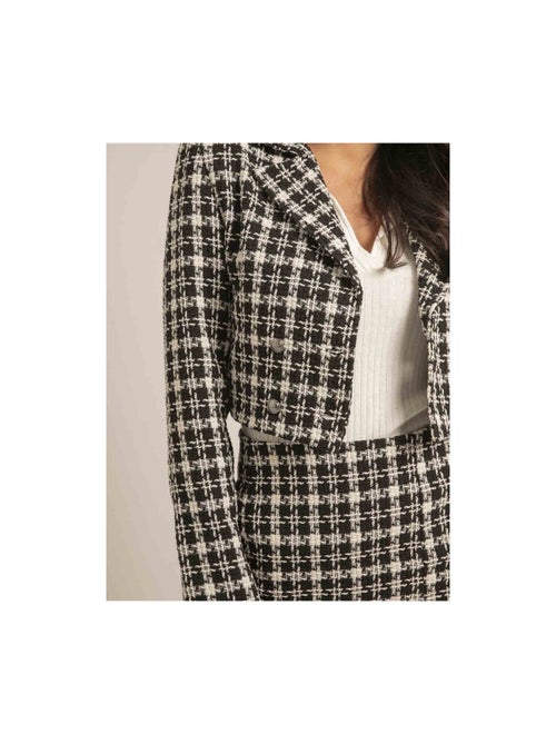 Veste courte motifs usmalia - Kiabi
