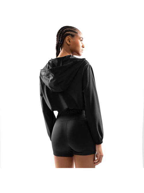 Veste courte ultralégère coupe-vent fitness femme fitness femme pando - Kiabi
