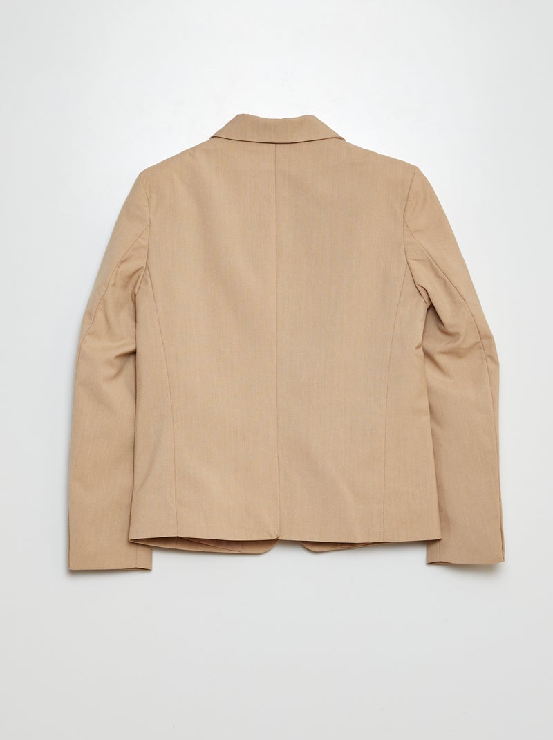 Veste de costume Beige - Kiabi