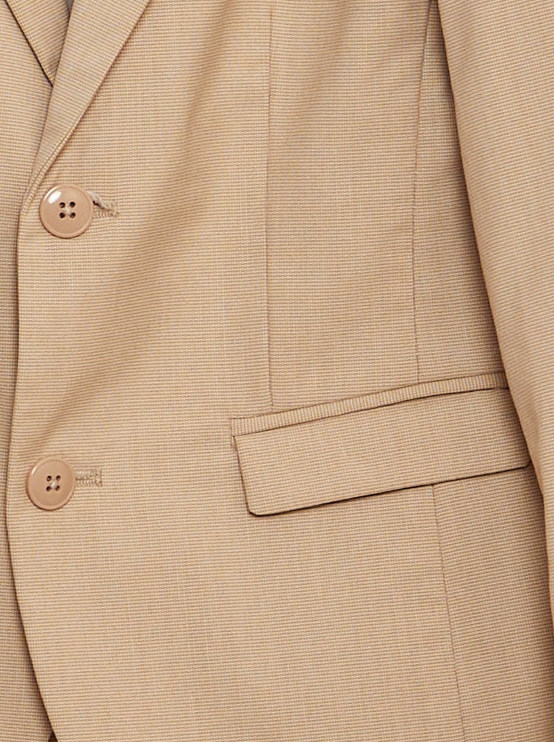 Veste de costume Beige - Kiabi