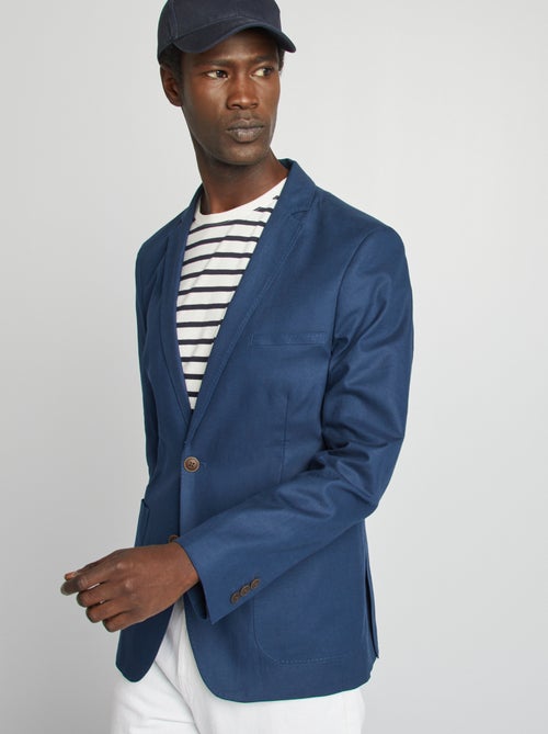 Veste de costume coupe ajustée / Slim fit - Kiabi