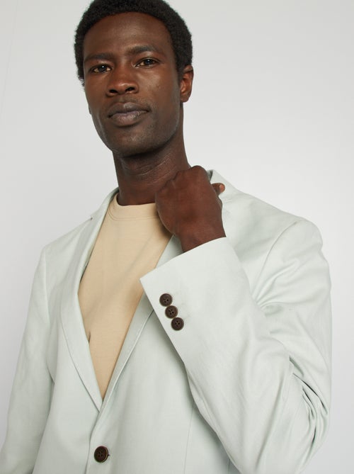 Veste de costume coupe ajustée / Slim fit - Kiabi