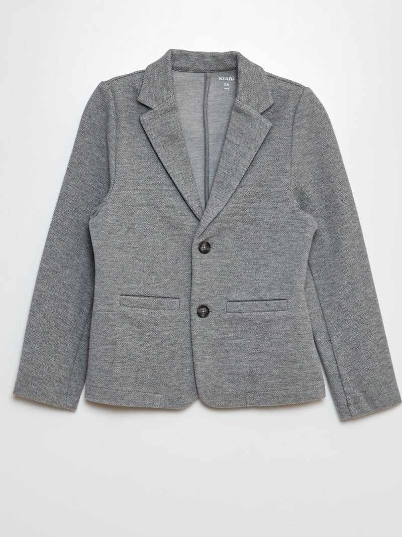 Veste de costume Gris - Kiabi