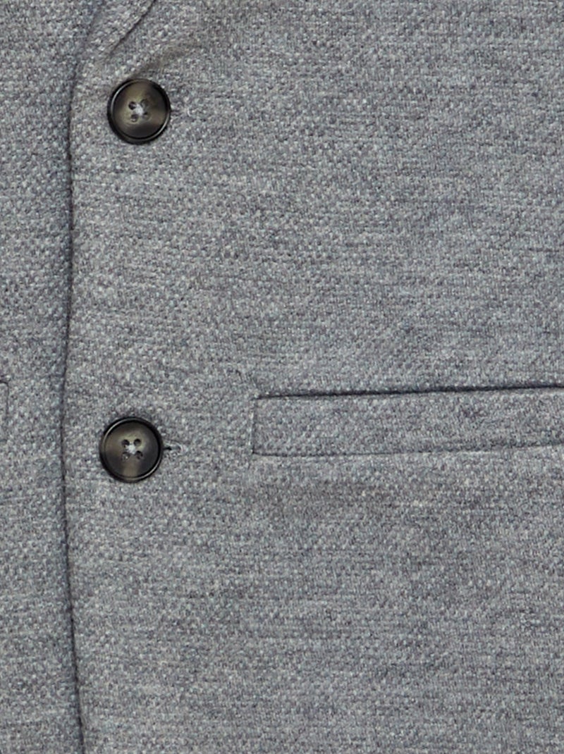 Veste de costume Gris - Kiabi