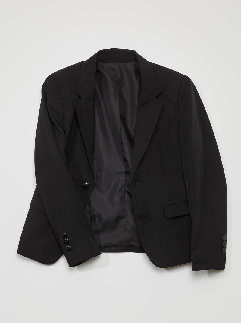 Veste de costume noir - Kiabi