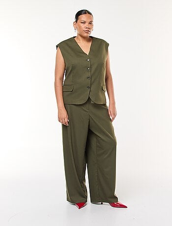 Veste de costume sans manches