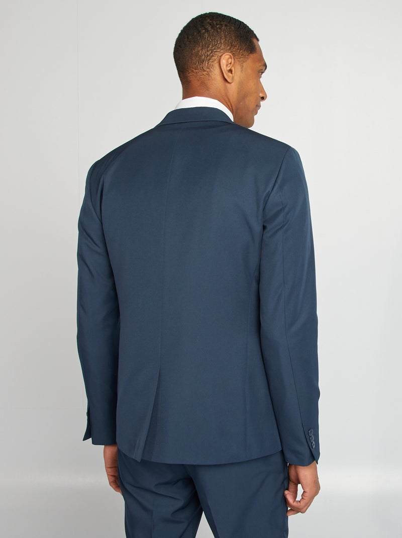 Veste de costume slim fit bleu marine - Kiabi