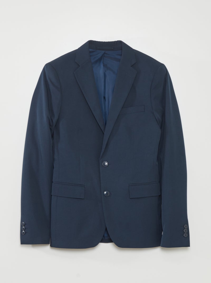 Veste de costume slim fit bleu marine - Kiabi