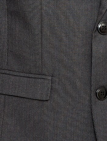 Veste de costume slim fit uni