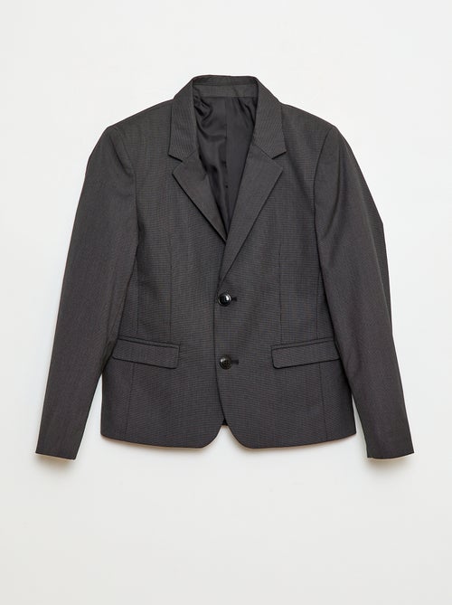 Veste de costume slim fit uni - Kiabi