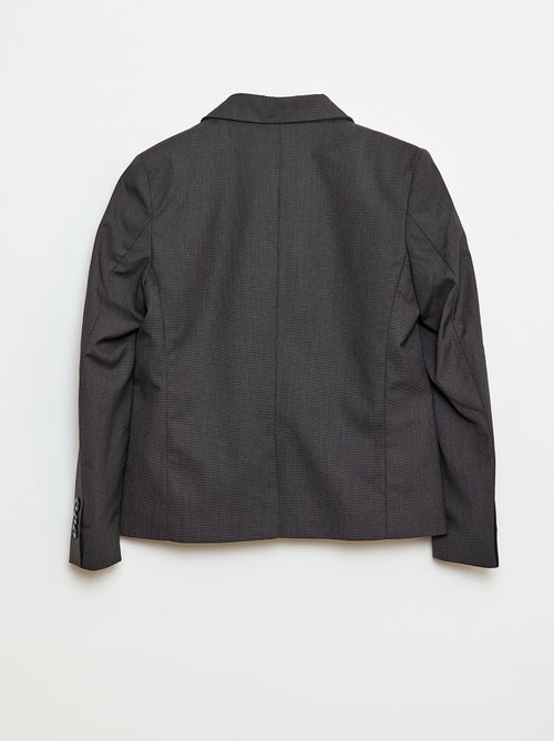 Veste de costume slim fit uni - Kiabi