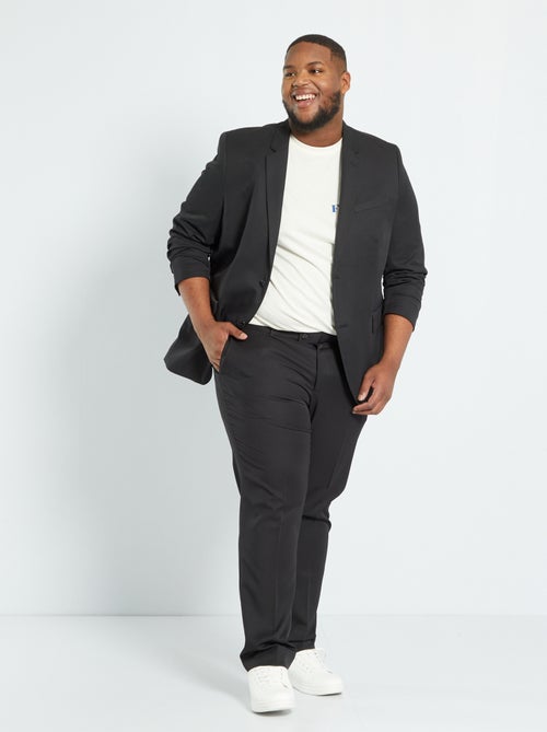 Veste de costume unie - Kiabi
