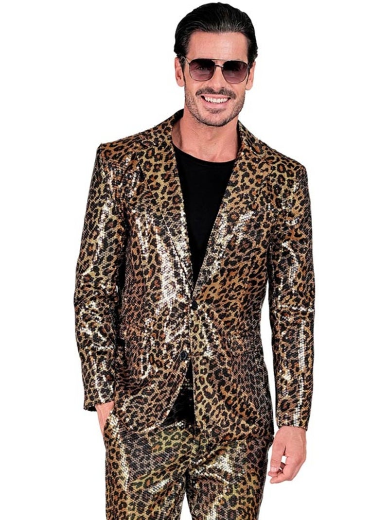 Veste de déguisement ou de soirée à imprimé léopard classique Multicolore - Kiabi