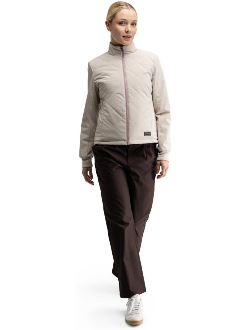 Veste de golf matelassée réversible femme golf femme approach-w Rose - Kiabi