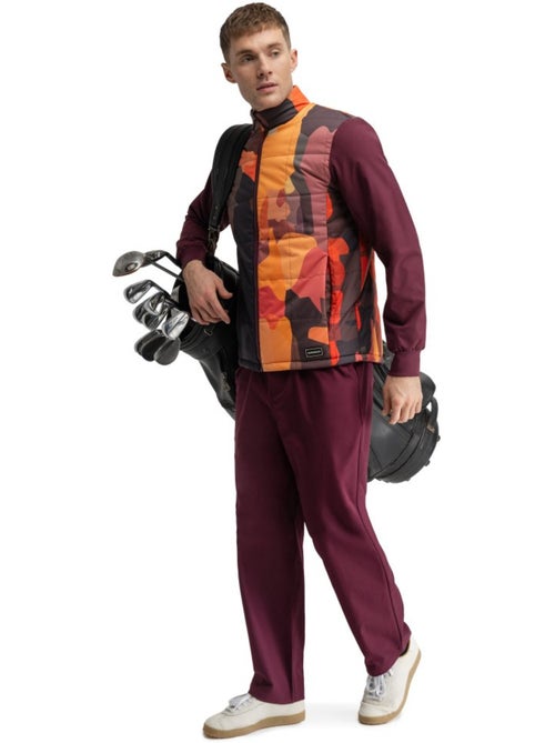 Veste de golf matelassée réversible homme golf homme approach valsain - Kiabi