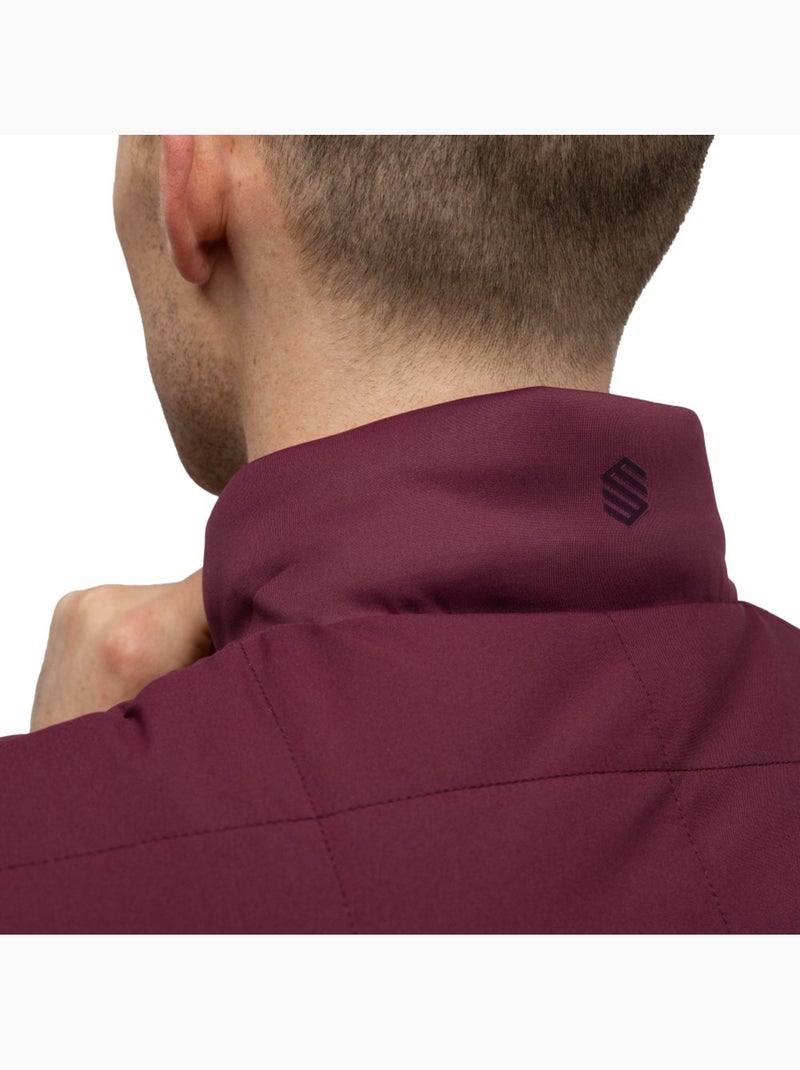 Veste de golf matelassée réversible homme golf homme approach valsain Rouge - Kiabi