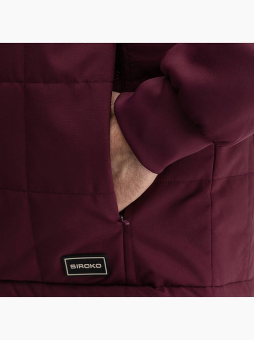 Veste de golf matelassée réversible homme golf homme approach valsain - Kiabi