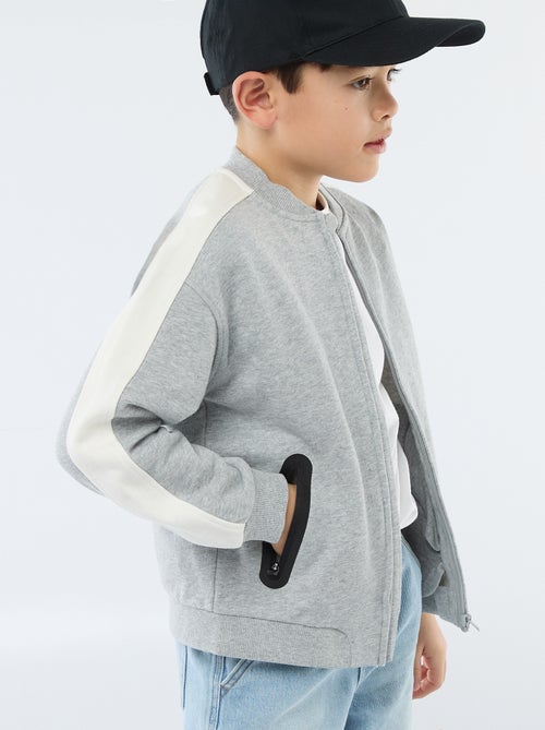 Veste de jogging bicolore - Kiabi Veste de jogging bicolore - Kiabi