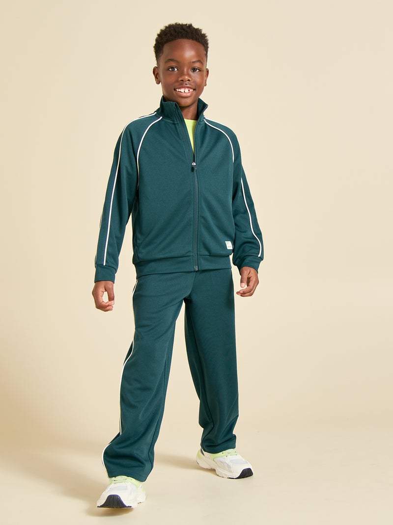 Veste de jogging (ekstract) Vert - Kiabi