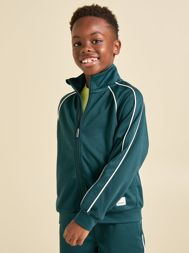 Veste de jogging (ekstract) Vert - Kiabi