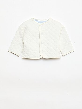 Veste de naissance matelassée