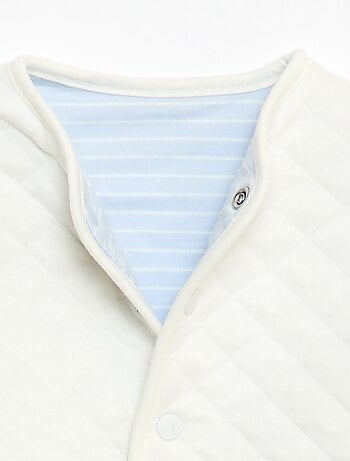 Veste de naissance matelassée