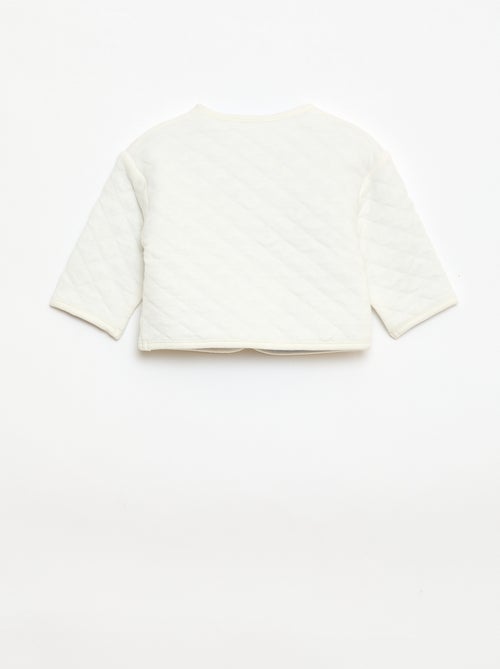 Veste de naissance matelassée - Kiabi