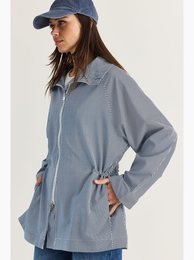 Veste de pluie femme lucci Bleu pastel - Kiabi