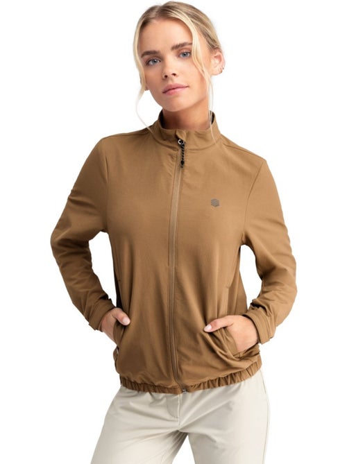 Veste de pluie golf femme golf femme muirfield-w mustard - Kiabi