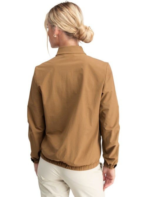 Veste de pluie golf femme golf femme muirfield-w mustard - Kiabi