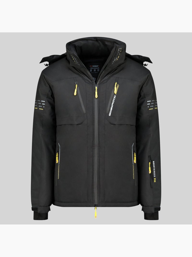 Veste de ski à capuche waldo – geographical norway Noir - Kiabi