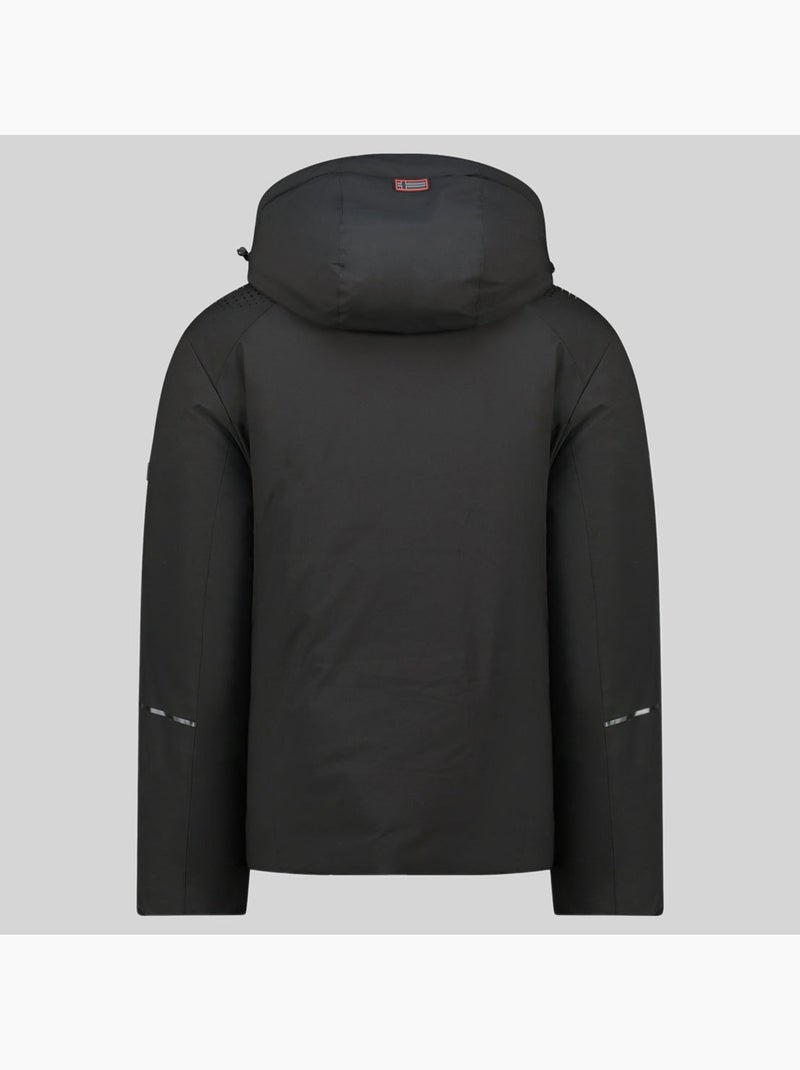 Veste de ski à capuche waouh – geographical norway Noir - Kiabi