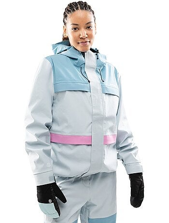 Veste de snowboard oversize femme femme w8-w yuki light