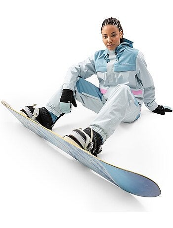 Veste de snowboard oversize femme femme w8-w yuki light