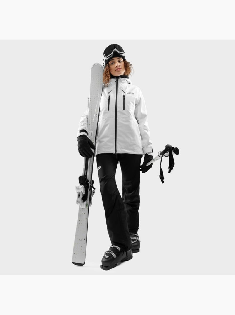 Veste de snowboard recco® femme sports d'hiver femme w5-w megeve Blanc - Kiabi
