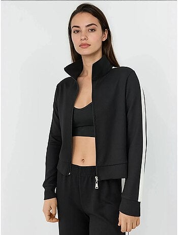 Veste de sport à col montant en modal doux au toucher hiccup