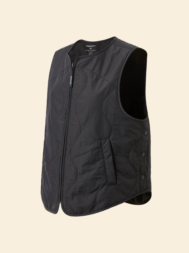 Veste de sport sans manches - (ekstract) Noir - Kiabi