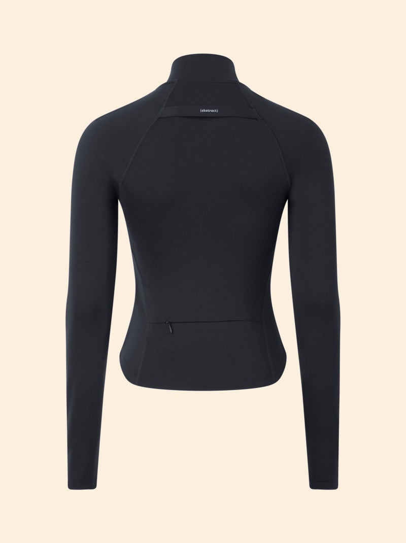 Veste de sport zippée - (ekstract) Noir - Kiabi