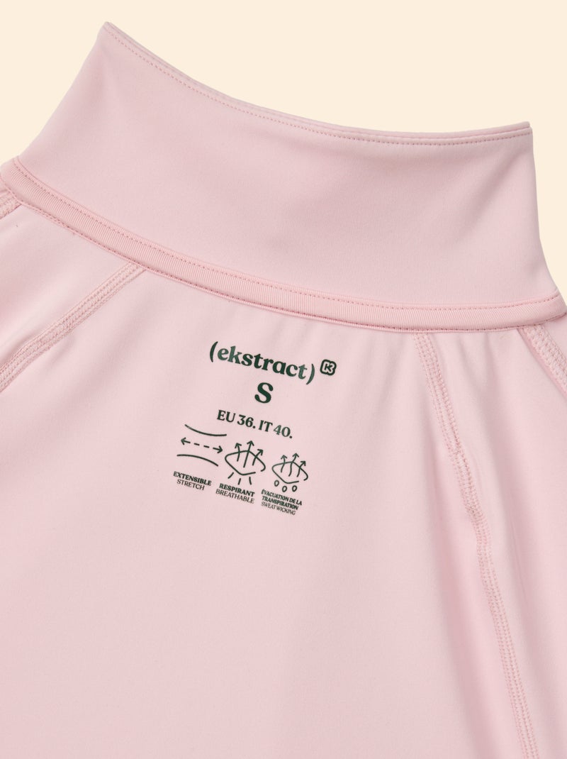 Veste de sport zippée - (ekstract) Rose - Kiabi