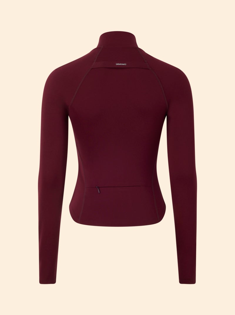 Veste de sport zippée - (ekstract) Rouge - Kiabi