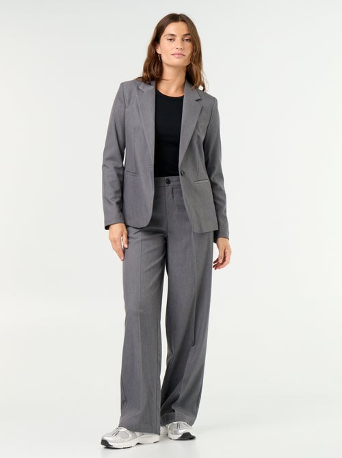 Veste de tailleur à manches longues - Kiabi Veste de tailleur à manches longues - Kiabi