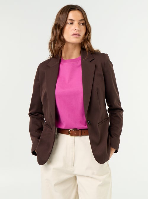 Veste de tailleur à manches longues - Kiabi Veste de tailleur à manches longues - Kiabi