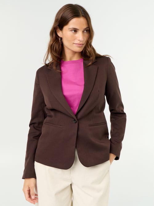 Veste de tailleur à manches longues - Kiabi Veste de tailleur à manches longues - Kiabi