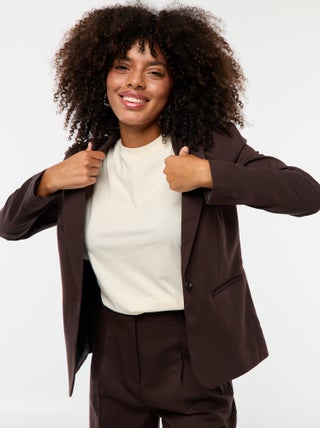 Veste de tailleur à manches longues