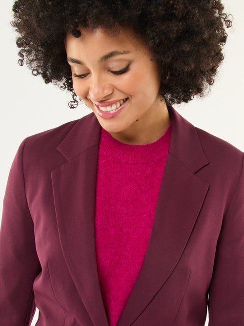 Veste de tailleur à manches longues - Kiabi