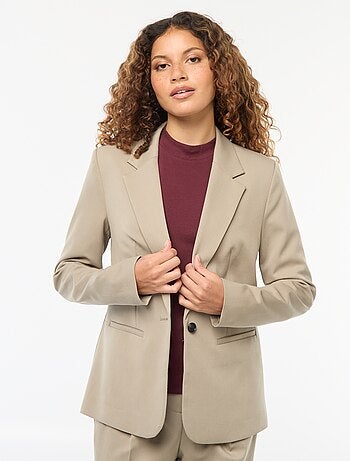 Veste de tailleur à manches longues